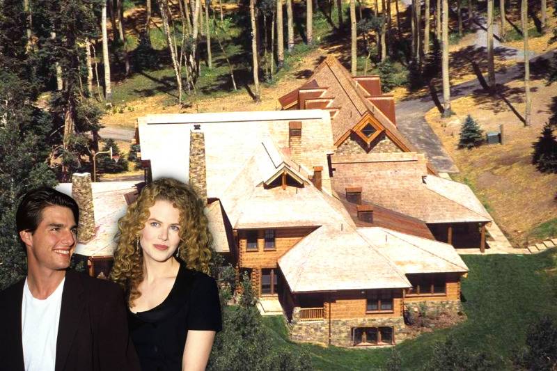 <p>Tom Cruise collects real estate like he collects action film credits! But his secluded estate in Telluride, Colorado, is one of his more famous addresses. The 11,512 square foot home rests on a 320-acre property veiled by mature trees and hedges, perfect for keeping the paparazzi away!</p> <p>The 7-bedroom, 9-bathroom home was purchased in the 90s for Cruise to share with his then-wife Nicole Kidman. Although the marriage didn't last, the Colorado home would become a hideout for Tom in the months following their public divorce.</p>