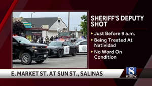 Midday Update: Deputy shot, barricade suspect in Salinas