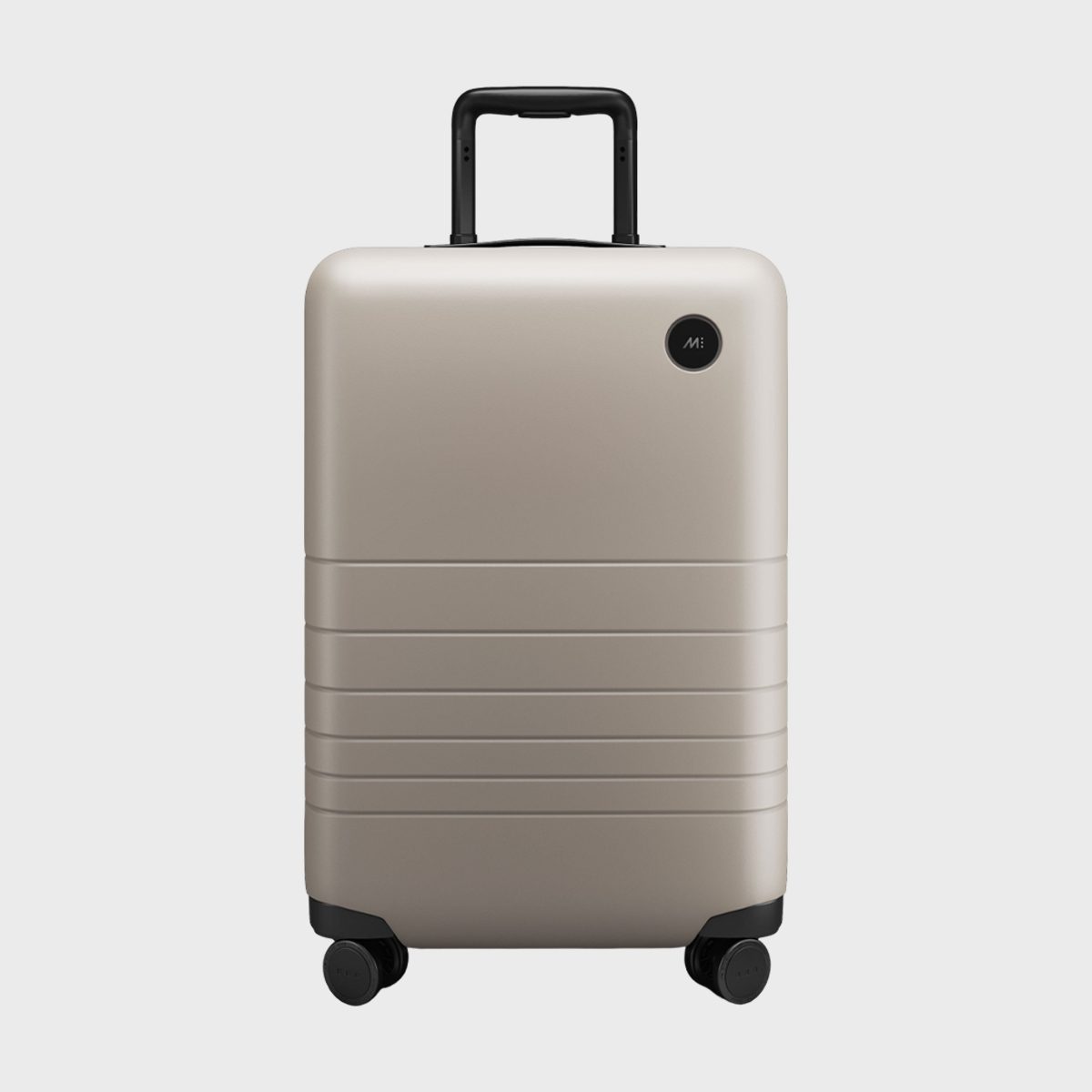<h3>Monos Carry-On Plus</h3> <p>The <a href="https://monos.com/products/carry-on-plus" rel="noopener">Monos Carry-On Plus</a> suitcase is the epitome of the best carry-on luggage. Weighing just 7.38 pounds, this lightweight travel companion provides ample room for both <a href="https://www.rd.com/list/how-to-pack-with-only-carry-on-bags/">lengthy journeys</a> and quick getaways. It's equipped with exceptional details like a built-in TSA-approved lock, a sturdy telescopic handle, stylish vegan leather accents and whisper-quiet spinner wheels. Plus, the brand calls its polycarbonate shell "unbreakable," and its lifetime warranty ensures it'll last forever.</p> <p>"Really love how sleek this suitcase is, both with the aesthetics and function," writes Gina R. in her five-star review. "Moving from an old-style suitcase, the maneuverability of this is a dream—quiet, smooth and balanced wheeling both upright and pulling at a tilt."</p> <p><strong>Pros</strong></p> <ul> <li>Lightweight (just 7.38 pounds)</li> <li>100-day trial</li> <li>Lifetime warranty</li> <li>Adjustable telescopic handle with four height settings</li> <li>Ten colors and patterns</li> <li>Aerospace-grade and water-resistant hard shell</li> </ul> <p><strong>Cons</strong></p> <ul> <li>No built-in battery</li> </ul> <p class="listicle-page__cta-button-shop"><a class="shop-btn" href="https://monos.com/products/carry-on-plus">Shop Now</a></p>