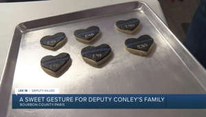 A sweet gesture for Deputy Conley's family