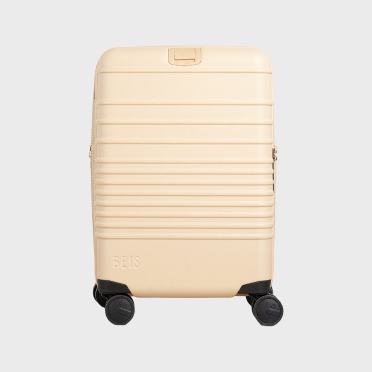 <h3>Beis The Carry-On Roller</h3> <p>The <a href="https://beistravel.com/products/the-carry-on-roller-in-beige" rel="noopener">Beis Carry-On Roller</a> effortlessly combines style and functionality with its expandable design and built-in scale, making it an ideal choice for those who tend to <a href="https://www.rd.com/list/10-ways-to-pack-lighter-when-you-travel/">over-pack</a>. The scale allows you to weigh your luggage in advance, ensuring you avoid any hefty <a href="https://www.rd.com/article/why-more-airlines-are-starting-to-charge-for-carry-on-bags/" rel="noopener noreferrer">baggage fees</a>. Meanwhile, the expandable design adds an additional two inches of packing space, allowing you to fit in more essentials. This best carry-on luggage pick also includes various pouches, perfect for organizing shoes, laundry and personal items.</p> <p>"I bought this specifically for a 10-day trip to Japan that I wanted to do with just carry-ons and this was absolutely perfect!" writes verified buyer Grace C. "The expander was great for extra storage as I stocked up on souvenirs. I got a ton of compliments and looks at the airport and it was really nice to be easy to spot by my travel mates."</p> <p><strong>Pros</strong></p> <ul> <li>Built-in scale helps you avoid overweight fees</li> <li>Expandable design lets you pack more</li> <li>Lifetime warranty</li> <li>TSA-approved lock</li> <li>Water-resistant zipper tape</li> <li>Nine fun color options</li> </ul> <p><strong>Cons</strong></p> <ul> <li>No power bank/battery</li> </ul> <p class="listicle-page__cta-button-shop"><a class="shop-btn" href="https://beistravel.com/products/the-carry-on-roller-in-beige">Shop Now</a></p>