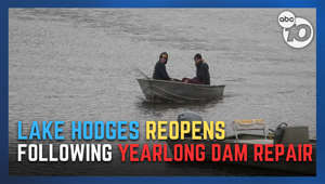 Lake Hodges reopens for recreation following yearlong dam repair