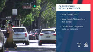 New study names California the 9th top state for pedestrian fatalities