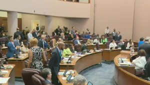 Heated debate in City Council before migrant funding is approved