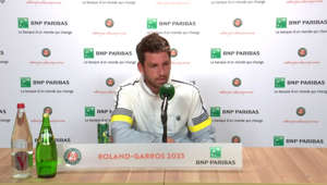 Norrie "happy" with his performance in front of "tough crowd" at Roland Garros