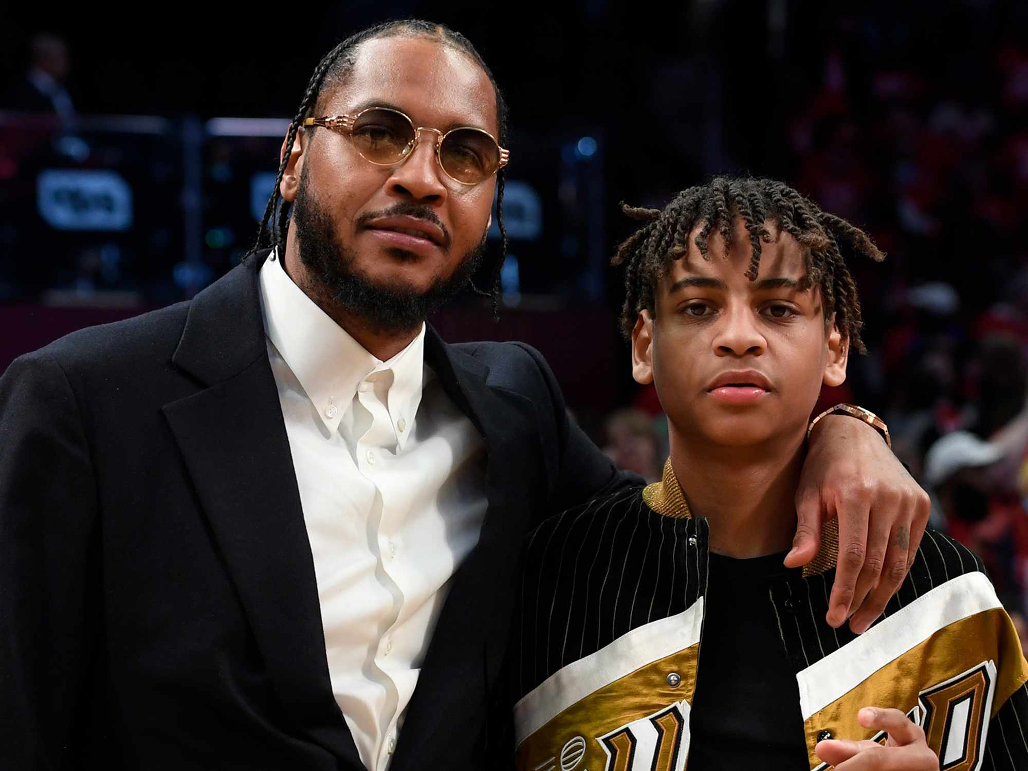 All About Carmelo Anthony And La La Anthony's Son Kiyan