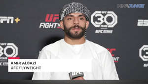 UFC on ESPN 45: Amir Albazi Media Day Interview