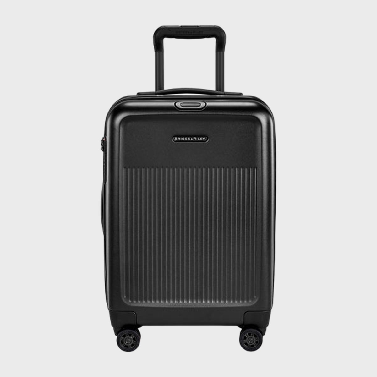 <h3>Briggs & Riley International Carry-on Expandable Spinner</h3> <p>This <a href="https://www.briggs-riley.com/collections/sympatico/products/international-carry-on-expandable-spinner-su221cxsp" rel="noopener">Briggs & Riley luggage carry-on</a> is expandable, providing up to 22 percent more packing space—making it a solid choice for longer <a href="https://www.rd.com/list/things-never-to-forget-when-traveling-overseas/" rel="noopener noreferrer">international flights</a>. It's also equipped with a built-in power bank and lock, both of which are TSA-approved. Its lightweight polycarbonate exterior offers resilience, too. Plus, the protective drawstring fabric bag helps keep your suitcase in top shape between travels.</p> <p>Verified buyer Mari L. writes, "This is my second Briggs & Riley luggage. I wanted a carry-on and with no hesitation, I knew I wanted Briggs & Riley. This carry-on luggage expands to add more clothing and compress to its original size. I LOVE it!! I also love that you can place your portable charger and your phone outside of the luggage for easy access."</p> <p><strong>Pros</strong></p> <ul> <li>Designed for international travel</li> <li>Expansion-compression system increases packing capacity</li> <li>Mesh and zip pockets for optimal storage</li> <li>Lifetime warranty</li> <li>Monogramming available</li> </ul> <p><strong>Cons</strong></p> <ul> <li>At nearly $600, this suitcase is a splurge</li> <li>Limited color options</li> </ul> <p class="listicle-page__cta-button-shop"><a class="shop-btn" href="https://www.briggs-riley.com/collections/sympatico/products/international-carry-on-expandable-spinner-su221cxsp">Shop Now</a></p>