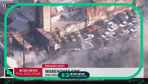 Warehouse fire in Northeast Philly placed under control