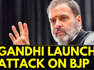 Rahul Gandhi's Powerful Statement Against Ruling Government | Rahul Gandhi Attacks BJP In California