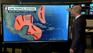 Where could tropical development happen as hurricane season begins?