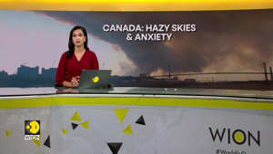 At least 14 wildfires burning in nova scotia, Canada