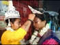 The lesbian couple exchanged wedding vows at the Bhootnath temple in Kolkata.