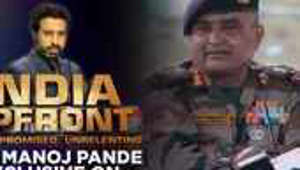 How Will Indian Army Deal With Conflicts In Manipur? Gen Manoj Pande Exclusive | India Upfront