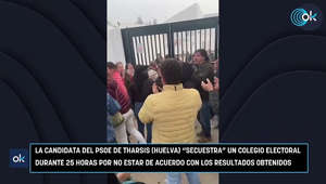 La candidata del PSOE de Tharsis (Huelva) secuestra un colegio electoral durante 25 horas por no estar de acuerdo con los resultados obtenidos.