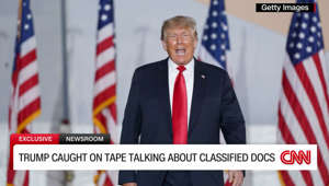 Trump caught on tape talking about classified documents