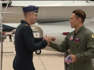 Apolo Ohno takes flight with US Air Force Thunderbirds