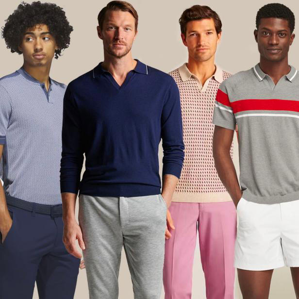 The best men’s knit and sweater polos for golf