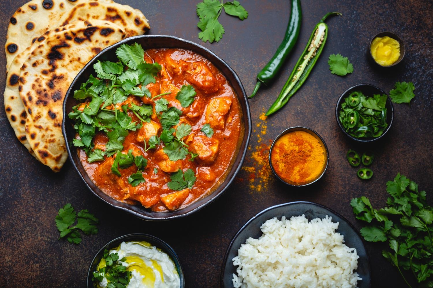Der Duft von Curry und Kardamon - Die besten Rezepte der indischen Küche