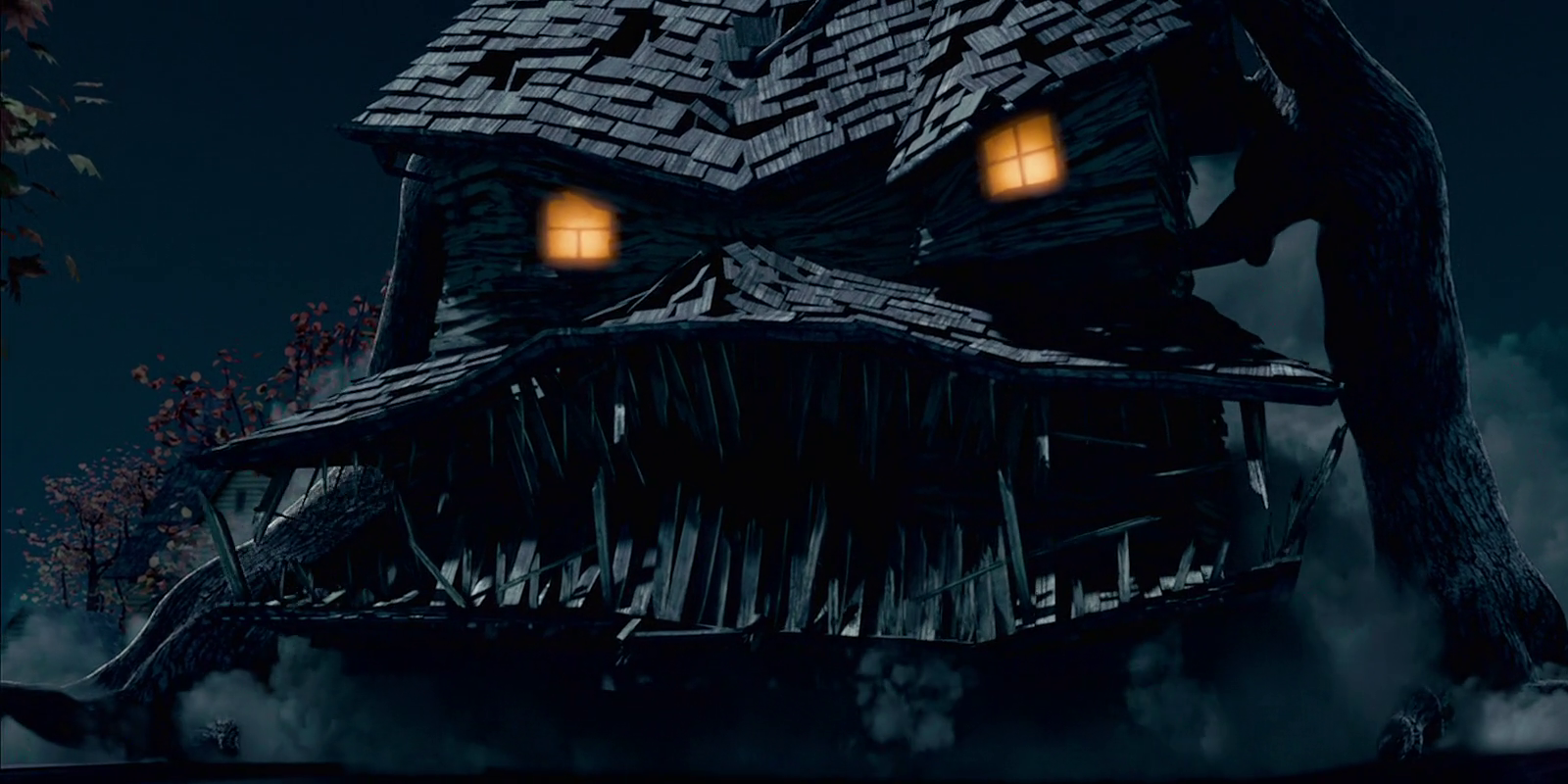 Monster house video. Дом монстр призрак Констанции. Живой дом монстр.