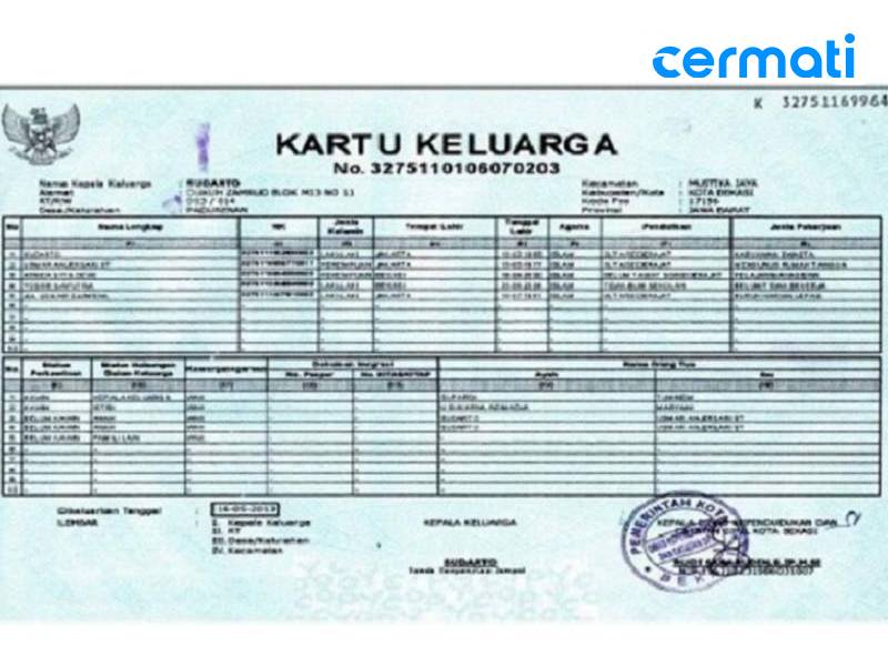 Cara Cek Kartu Keluarga Online, Mudah Dan Cepat