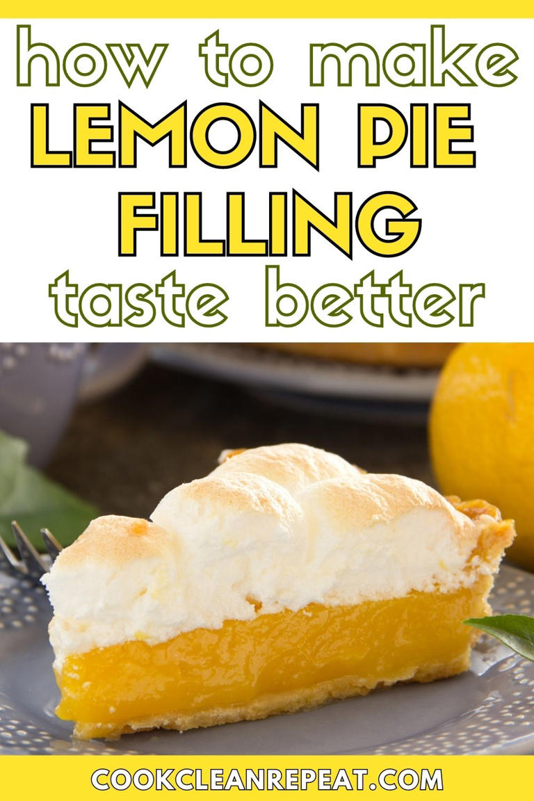 How to Make Canned Lemon Pie Filling Taste Better