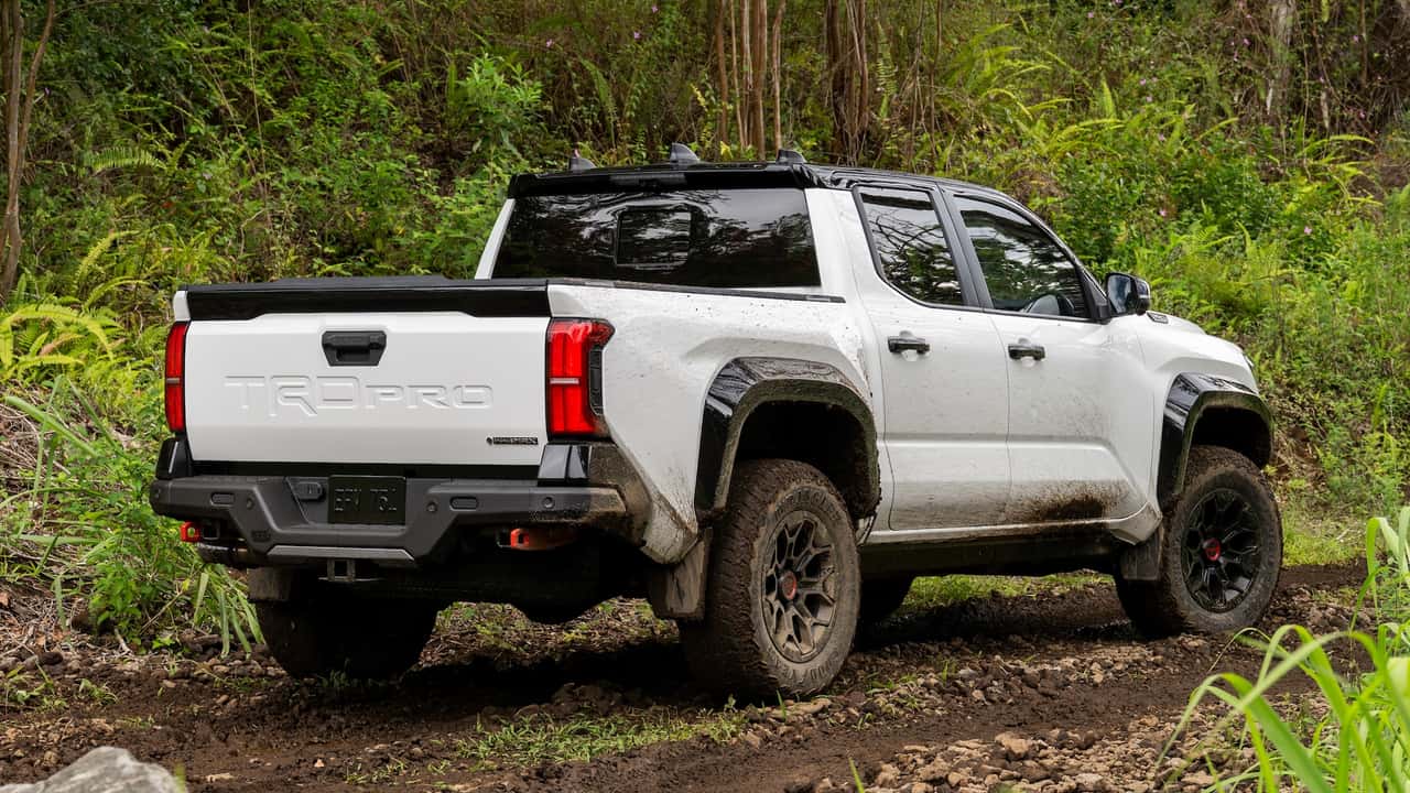 the new toyota tacoma trd pro costs $65,395