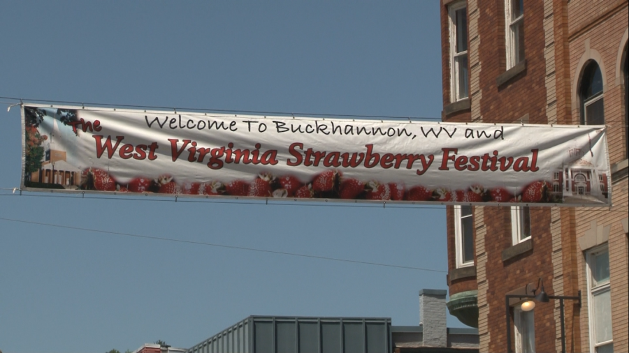 City of Buckhannon reminds that cars parked on Strawberry Festival