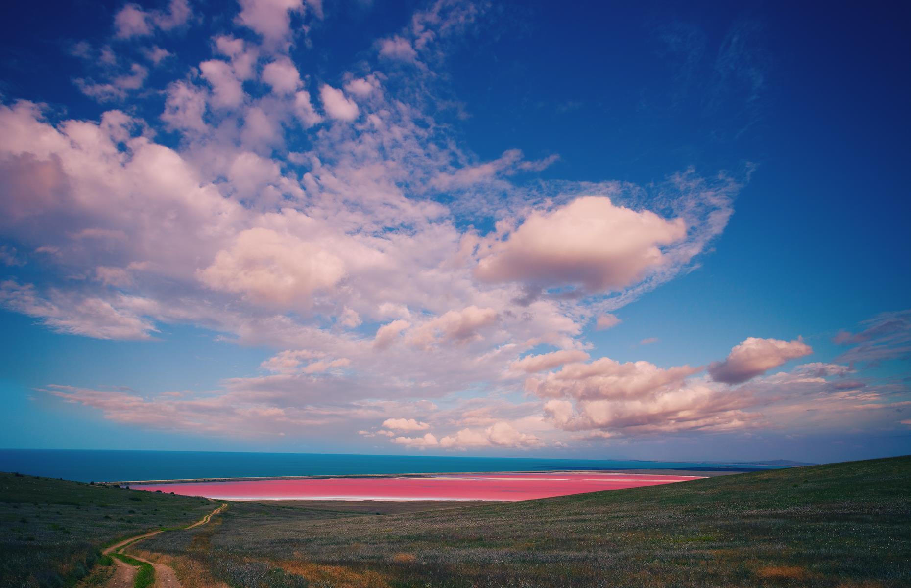 Australia’s natural wonders come in a kaleidoscope of colors, including bright pink. The pretty-hued Lake Hillier can be found on Middle Island in Western Australia’s Recherche Archipelago, around 130km (70 miles) from Esperance. Framed by green forest and blue water, it’s an extraordinary sight. Head up on a scenic flight to get the best views. It’s not certain exactly why the water is pink but it’s thought to be related to its high salt levels.