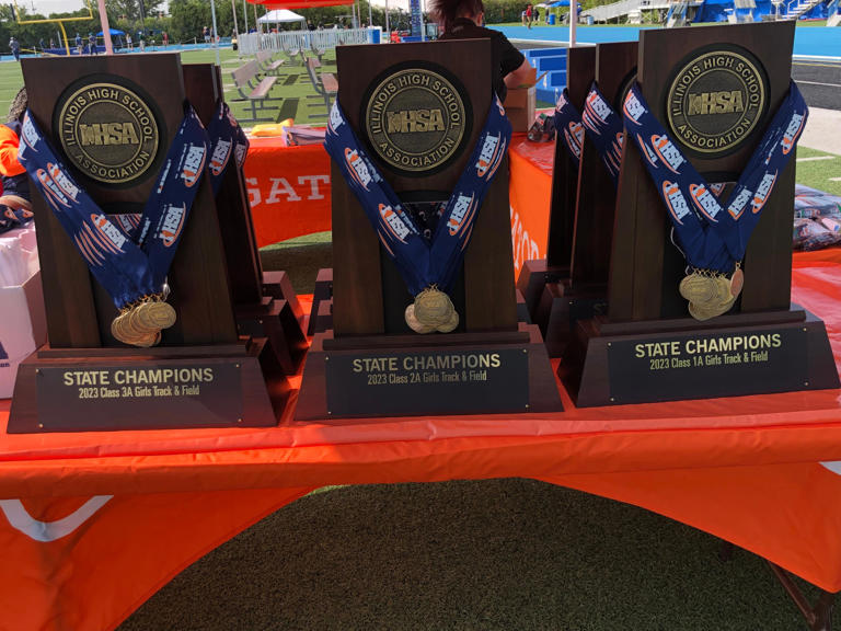 2024 IHSA girls track and field finals recap Multiple state records