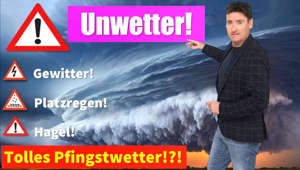 Es geht los: Erste heftige Gewitter im Westen von Deutschland! Hohe Unwettergefahr!