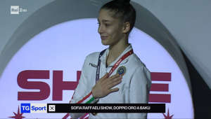 TgS. Sofia Raffaeli, doppio oro agli Europei di ginnastica ritmica