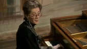 George Logan as Dr Evadne Hinge plays piano on The Good Old Days