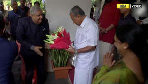 Vice President Dhankhar visits Kerala CM Pinarayi Vijayan’s residence
