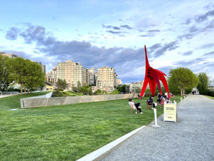 Seattle&#x2019;s Olympic Sculpture Park. (Chuck Wolfe Photo)