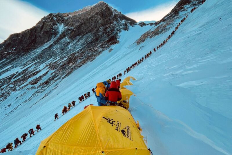 <p><a href="https://www.outdoorrevival.com/adventure/climbers-that-have-not-made-it-off-mount-everest.html" rel="noopener">Mount Everest</a> is without a doubt the most niche location on this list, but that doesn't mean it hasn't had to deal with an overflow of visitors over the decades. <a href="https://www.outdoorrevival.com/instant-articles/7-tips-getting-started-mountaineering.html" rel="noopener">Mountain climbers</a> from across the world travel to the Himalayas each year to reach the summit - so many, in fact, that, despite permits being issued to control numbers, there's typically a queue extending to the mountain's peak.</p> <p>Along with human congestion, the amount of climbers who make the ascent each year have left behind piles of trash that end up becoming frozen and buried in the snow. If that wasn't enough, there's actually been an <a href="https://www.pbs.org/newshour/world/overcrowding-on-mount-everest-contributes-to-rise-in-deaths" rel="noopener">uptick in the number of deaths</a> that occur along the mountain, due to the lack of oxygen at high altitudes.</p>