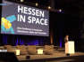 Ministerpräsident Rhein auf Raumfahrtkonferenz