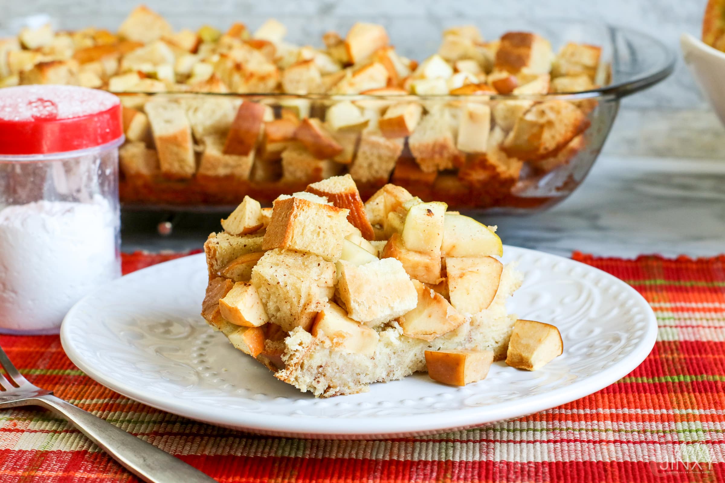 Apple Challah French Toast Casserole Recipe