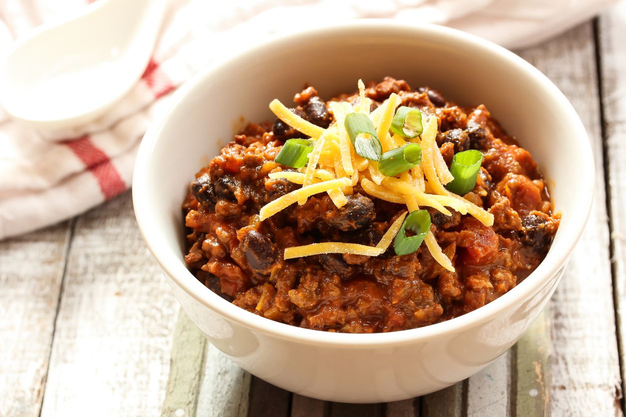 <p>Eat like Walt Disney himself with this chili recipe, a variation of Disney's personal chili recipe that has long been served in Disneyland's Carnation Cafe. Serve up this “bowl of nostalgia” with a sleeve of classic saltine crackers.</p>  <p><a href="https://disneyparks.disney.go.com/blog/2020/07/disneymagicmoments-cooking-up-the-magic-commemorate-the-65th-anniversary-of-disneyland-with-walts-chili-recipe-from-carnation-cafe/">Disney Parks</a></p>  <p><a href="https://blog.cheapism.com/homemade-chili-recipe/">13 Regional Chili Recipes to Try This Fall</a></p>