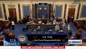 Watch: Senate Passes Debt Limit Deal