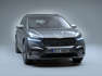 Der neue Škoda Enyaq Laurin & Klement - Exteriur mit exklusiven Details in Platinum Grau
