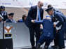 Watch: Biden falls on stage at Air Force Academy graduation