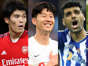 Clasificación de los futbolistas asiáticos más caros. Fuente: Transfermarkt