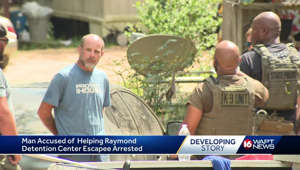 Man charged with helping Raymond escapee