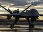 Un drone MQ-9 Reaper, à la base aérienne de Creech (Nevada), aux États-Unis, le 19 novembre 2019. | US Air Force - William Rio Rosado / Anadolu Agency via AFP