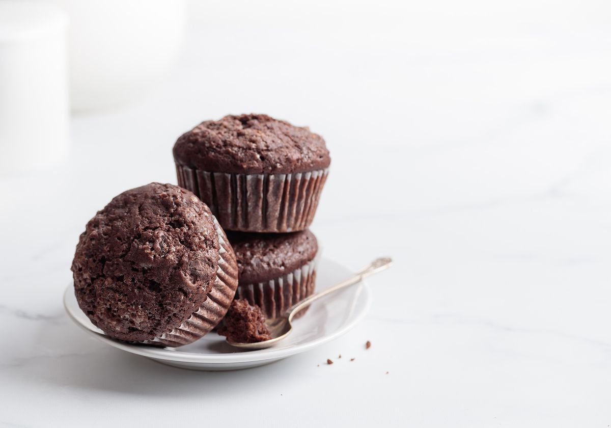 Magdalenas de chocolate