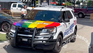 Detroit Police Unveil Rainbow Cruiser for Pride Month