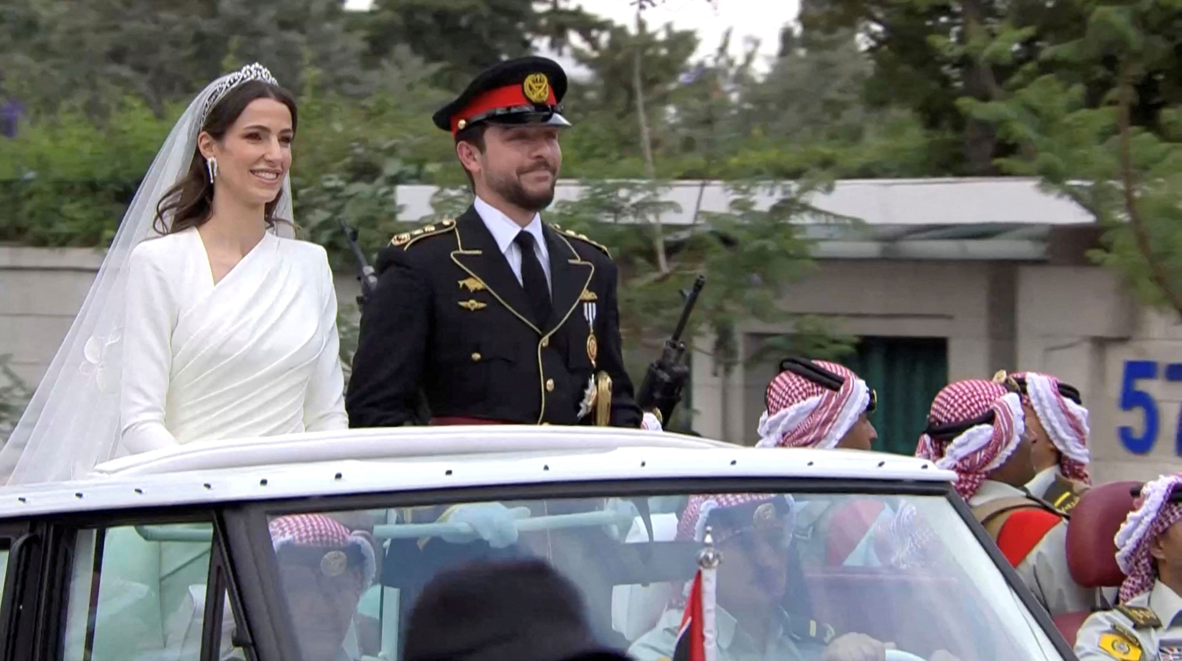 prince hussein and princess rajwa of jordan are expecting their first child