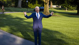 'I got sandbagged': Biden comments after fall at graduation ceremony