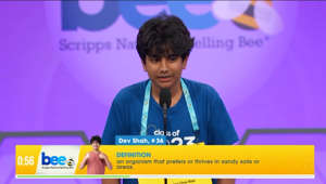 14-year-old wins Scripps National Spelling Bee with 'psammophile'